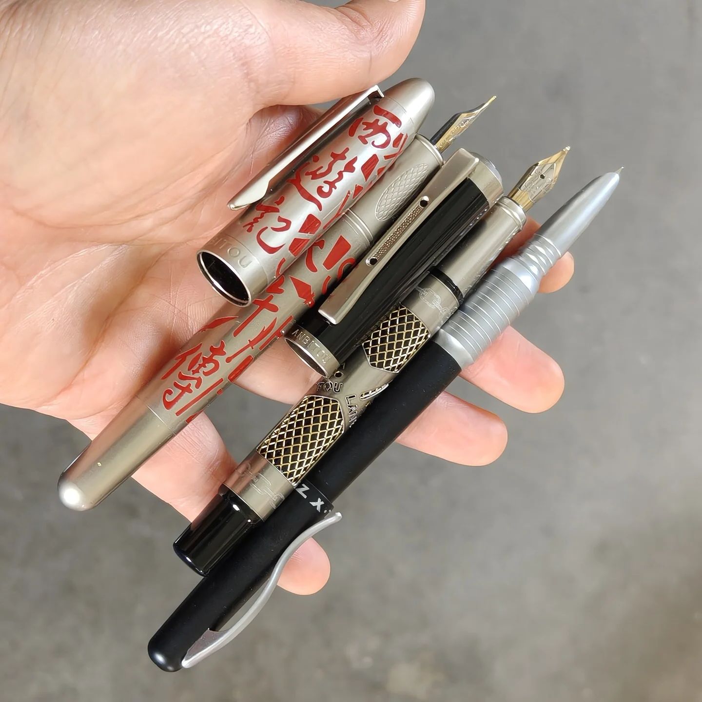 3pens Alte, seltene Vintage-Fü – Vintage Collectible Pens Bewertung und Preis