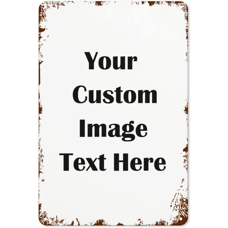 Personalisiertes Metallschild  – Vintage Collectible Plates Bewertung und Preis