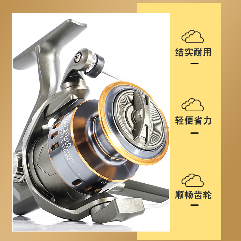 TSJ Metall-Spinnrolle, 3000er- – Developing Tank Reel Bewertung und Preis
